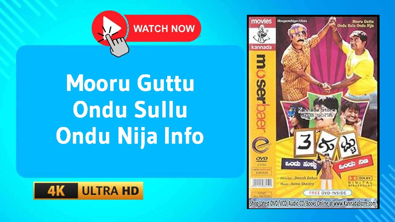 Mooru Guttu Ondu Sullu Ondu Nija